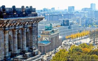 hdr brandenburger tor, berlijn foto