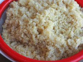 quinoa eetbare zaden granen voedsel foto