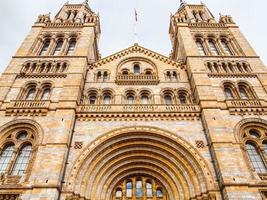 hdr natuurhistorisch museum, londen, uk foto