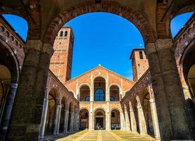 sant ambrogio kerk, milaan foto