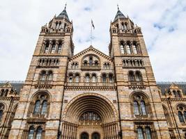 hdr natuurhistorisch museum, londen, uk foto