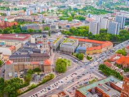 hdr berlijn luchtfoto foto