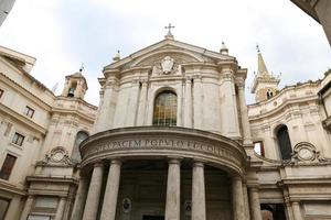 santa maria della pace kerk in rome, italië foto