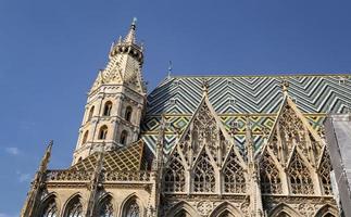 st stephens kathedraal in wenen, oostenrijk foto