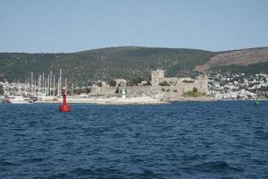 bodrum kasteel in turkije foto