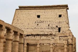 luxor tempel in luxor, egypte foto