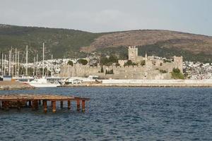 bodrum kasteel in turkije foto