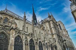 kathedraal notre dame in parijs foto