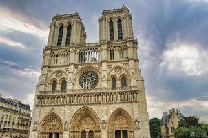 kathedraal notre dame in parijs foto