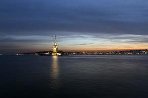 meisjestoren in istanbul, turkije foto