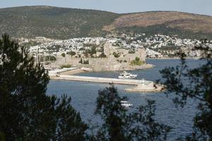 bodrum kasteel in turkije foto