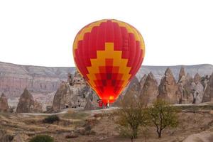 heteluchtballon foto