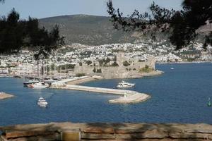 bodrum kasteel in turkije foto