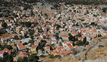 symi eiland in griekenland foto