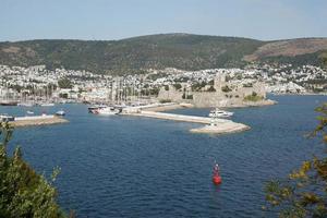 bodrum kasteel in turkije foto