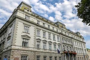 regionaal staatsbestuursgebouw in lviv, oekraïne foto