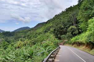 mooie impressies van het tropische landschap op het paradijselijke eiland van de seychellen foto