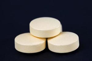 medicijnen in de vorm van tabletten foto