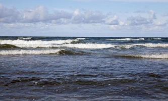 de kust van de Oostzee foto