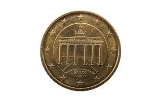 europese centen, close-up foto