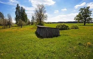 schuur op de boerderij foto