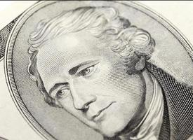 Amerikaanse dollars, close-up foto