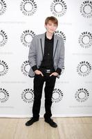 Los Angeles, 13 aug - Dylan Riley Snyder bij het Disney's Kickin It Paleyfest Family 2011-evenement in Paley Center for Media op 13 augustus 2011 in Beverly Hills, Californië foto