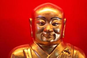mooi gezicht van Boeddha beeld
