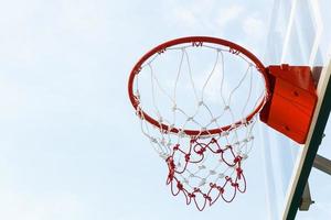 close-up basketbalring foto