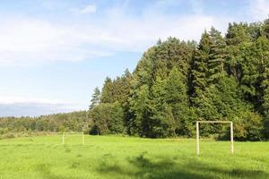 speeltuin voor voetbal foto