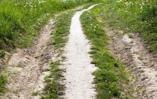 veld en weg foto