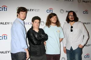 los angeles, 7 maart - anders holm, adam devine, blake anderson, kyle newacheck op het paleyfest la 2015, groet aan comedy central in het dolby theater op 7 maart 2015 in los angeles, ca foto