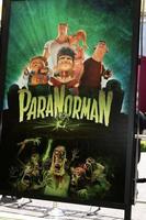 los angeles, 5 aug - poster voor paranorman bij de première van paranorman op universele stadswandeling op 5 augustus 2012 in universele stad, ca foto