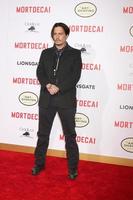 los angeles, 21 jan - johnny depp bij de première van mortdecai la in een tcl chinese theater op 21 januari 2015 in los angeles, ca foto