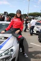 Los Angeles, 7 februari - Donna Feldman bij de Toyota Grand Prix of Long Beach Pro Celebrity Race Persdag op de Grand Prix Compound op 7 april 2015 in Long Beach, ca foto