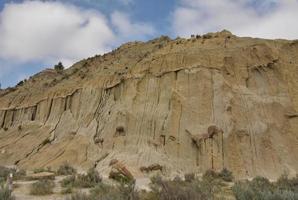 kanonskogelconcreties in nationaal park theodore roosevelt foto