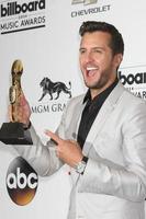 las vegas, 18 mei - luke bryan bij de 2014 billboard awards in mgm grand garden arena op 18 mei 2014 in las vegas, nv foto