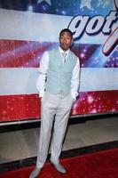 Los Angeles, 24 april - Nick Cannon arriveert bij America's Got Talent Los Angeles audities in het Pantages Theatre op 24 april 2013 in Los Angeles, ca. foto