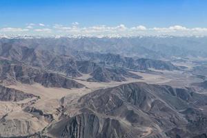 bergketen, leh, ladakh, india foto