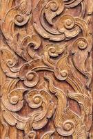 patroon kunst van houtsnijwerk.