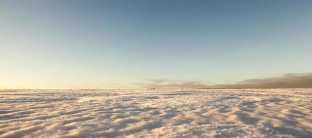 sneeuwbanken in de winter foto