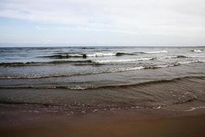 de Oostzee is koud in de zomer foto