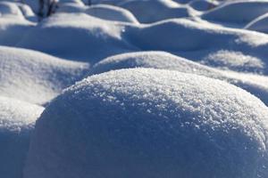 prachtige natuurverschijnselen van het winterseizoen foto