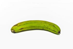 banaan fruit op witte geïsoleerde achtergrond premium foto