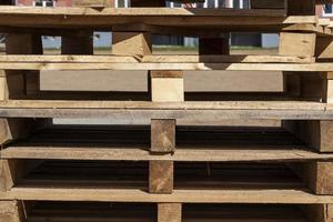houten pallets, close-up foto