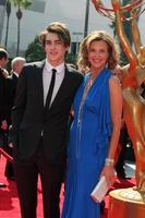 los angeles, 10 sep - zak henri, brenda sterke aankomst bij de creatieve primetime emmy awards aankomsten bij nokia theater op 10 september 2011 in los angeles, ca foto