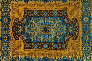 Roemeense folk naadloze patroon ornamenten. Roemeens traditioneel borduurwerk. etnische textuur ontwerp. traditioneel tapijtontwerp. tapijt ornamenten. rustiek tapijtontwerp foto