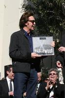 los angeles, 9 feb - paul mccartney bij de hollywood walk of fame ceremonie voor paul mccartney bij capital records building op 9 februari 2012 in los angeles, ca foto