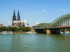 hdr koeln panoramisch uitzicht foto