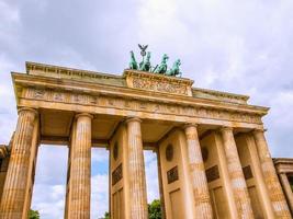 hdr brandenburger tor berlijn foto